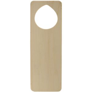 Wood Door Knob Hanger 3.4 X 9.75 Inches