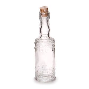 Darice Glass Bottle Round Clear 5 inches 1 Pack of 1 Piece