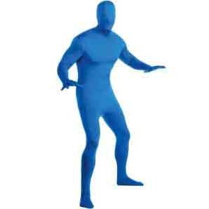 Karnival Costumes Body Suit Adult Blue XL