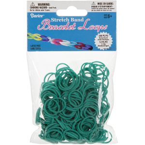 Stretch Band Bracelet Loops With S Clips Turquoise