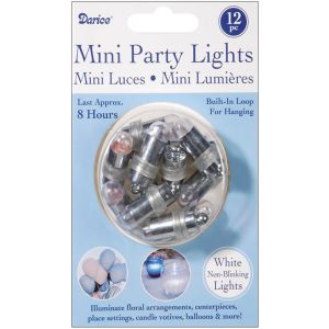 Darice Party Light N Blink 12 Pack White