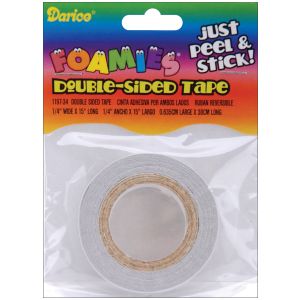 Foam Double Sided Tape 0.25 Inch X 15 feet