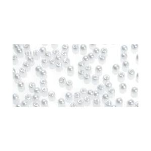 Pearl Beads Round White 3mm