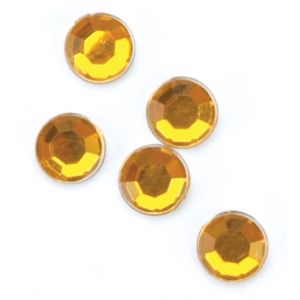 Round Rhinestones Embellishment 5mm Topaz?