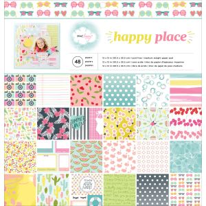 Happy Place Collection 12 X 12 Paper Pad