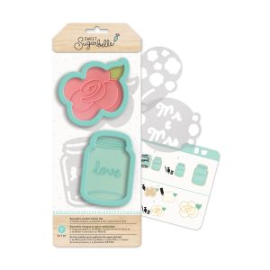 Specialty Cookie Cutter Set Country Rose