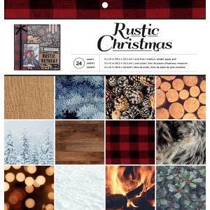 12 x 12 Paper Pad Rustic Christmas