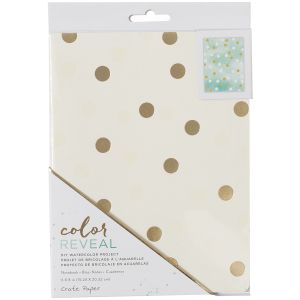 Color Reveal Collection Watercolor Notebook 6 X 8 Dots