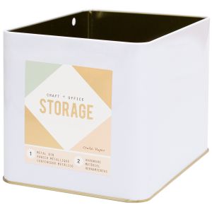 Wire System Large Metal Bin