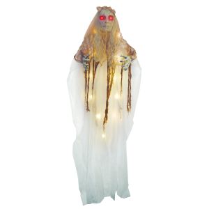 Illuminated Creepy Bride Hanging 72 Inches