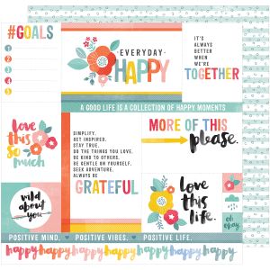 Collection 12 X 12 Double Sided Paper Everyday Happy