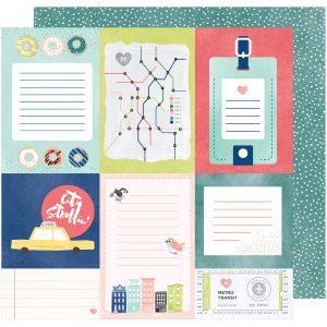 Saturday Collection 12 X 12 Double Sided Paper Broadway