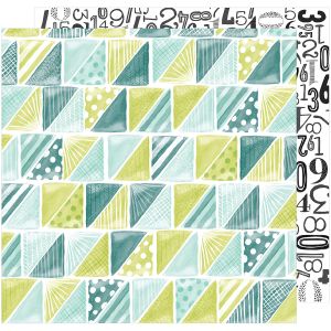 Saturday Collection 12 X 12 Double Sided Paper Brooklyn