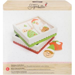 Sugar Belle Quad Cookie Box Holiday