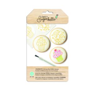 Celebrate Coloring Book Edible Images