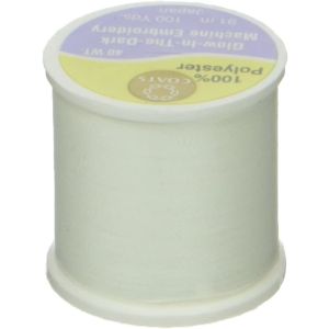 Spinrite Coats Glow In The Dark Machine Embroidery Thread