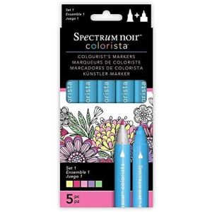 Crafter s Companion Spectrum Noir Colorista 5PC Markers - Set 1