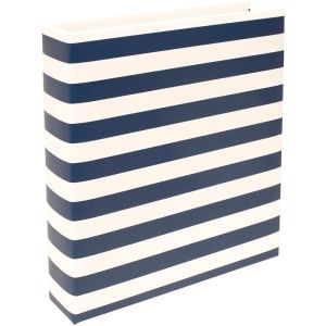 Becky Higgs Project Life 6 X 8 Navy Stripe Album