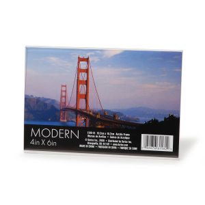 Acrylic Frame Clear Horizontal 4 X 6 Inches