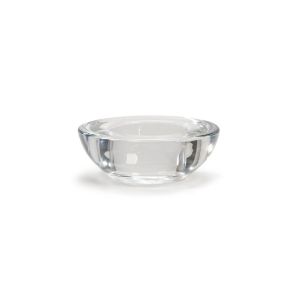 Darice Clear Glass Tea Light Candle Holder with Rounded Bottom 2.75 inches Wide 2.75 inches