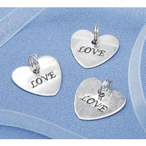Hirschberg Metal Love Heart Charms