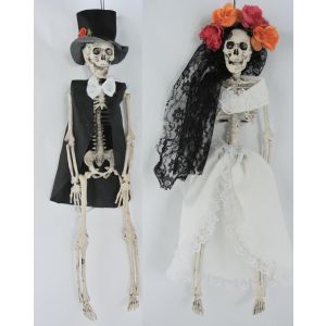 Dressed Day Of Dead Skeleton A 2 16 Inches