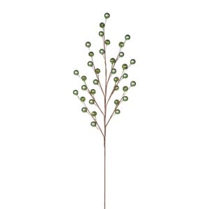 Berry Spray 35 Berries Light Green And Light Green Glitter Mix