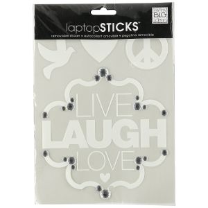 Me And My Big Ideas Removable Laptop Sticker Dove Heart Peace