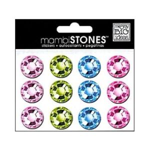 Me And My Big Ideas Stones Rhinestone Stickers 18m