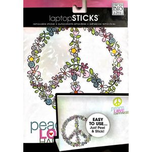 Me And My Big Ideas Laptop Removable Stickers Peac