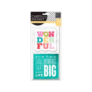 Me And My Big Ideas Cards In An Instant Wonderful