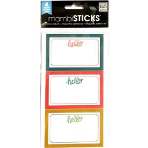 Me And My Big Ideas Sticks Medium Labels Colorful 