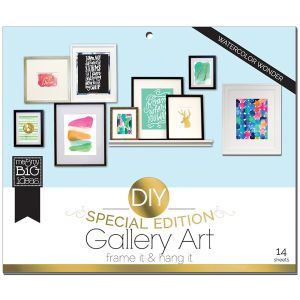 Me And My Big Ideas DIY Gallery Art Pad Watercolor Wonder