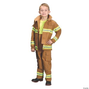 Morris FIRE FIGHTER CHILD TAN LG 8-10