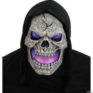 Morris Flame Fiend Skull Purple Mask