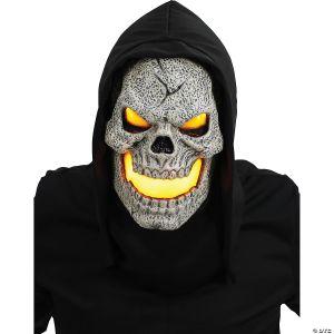 Morris Flame Fiend Skull Yellow Mask
