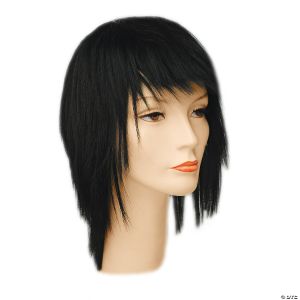Morris FRIGHT CLOWN WIG-BLACK