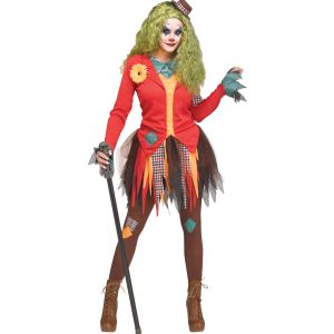 Fun World Women s Rowdy Clown Costume Item ID FW117484SD