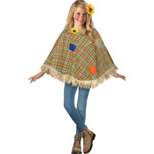 Fun World SCARECROW SWEET CHILD PONCHO