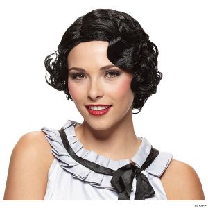 Morris Gatsby Girl Adult Wig Black