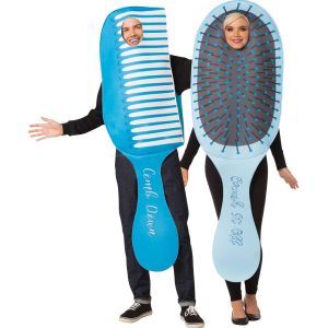 Rasta Imposta COMB AND BRUSH COUPLES COSTUME