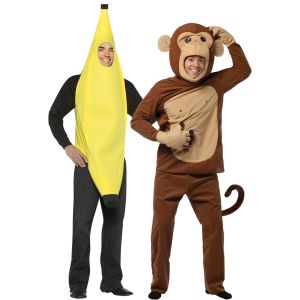 Rasta Imposta BANANA AND MONKEY COUPLE