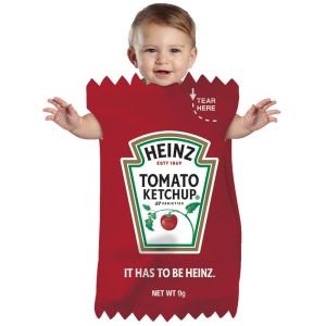 Rasta Imposta Heinz Ketchup Packet Bunting Costume