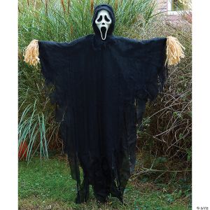 Morris Ghost Face Prop 5Ft Scarecrow