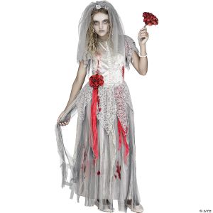 Morris Girls Zombie Bride Costume