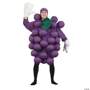Morris Grapes Purple Adult Costume