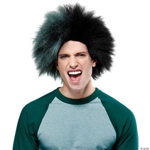 Morris Green And Black Sports Wig