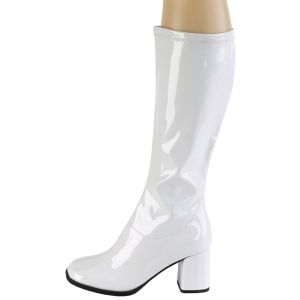 Morris Costumes Gogo Boots White Item ID HAGOGO300WT7