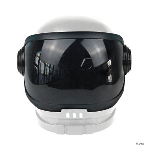Morris HELMET SPACE WHT W BK VISOR OS