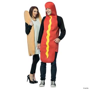 Morris Hot Dog And Bun Couples Costume